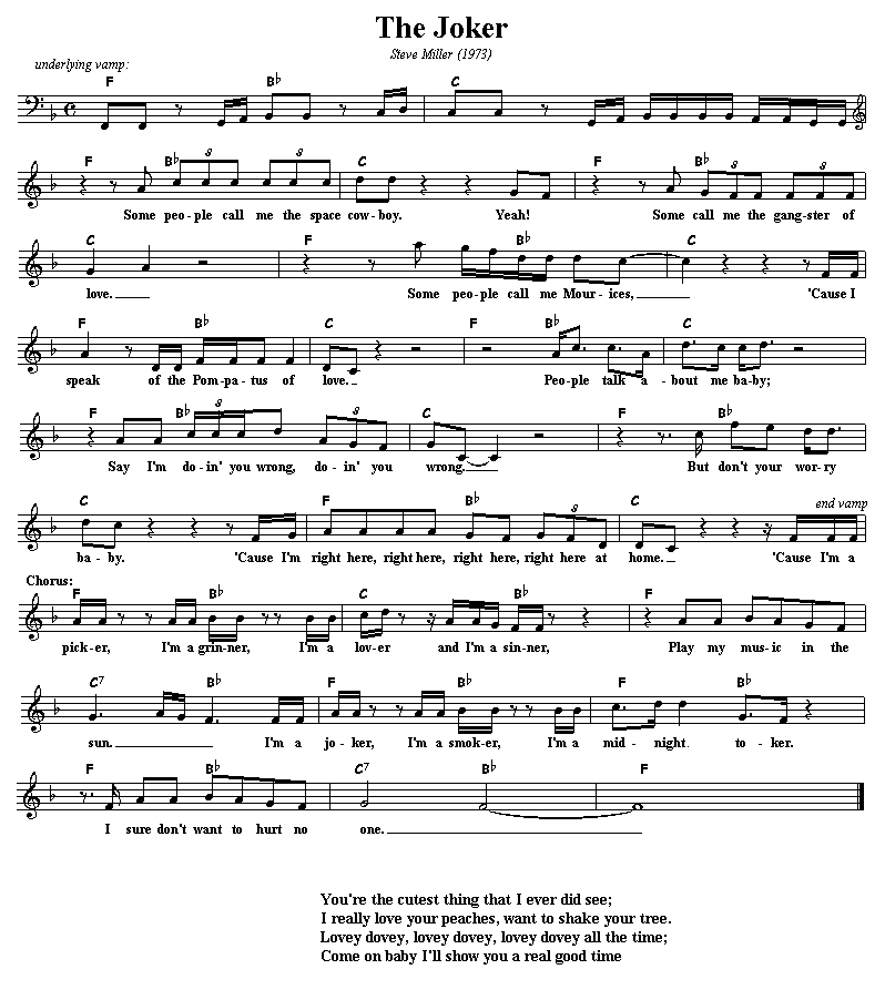 Sheet Music